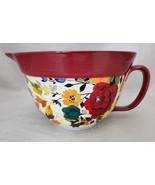 Pioneer Woman Timeless Floral Large Batter Mixing Baking Bowl W/Handle 2.83 Qt - $29.65