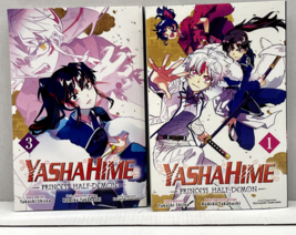 Takashi Shiina YashaHime-Princess Half-Demon Manga Vols. 1 &amp; 3 - $6.07