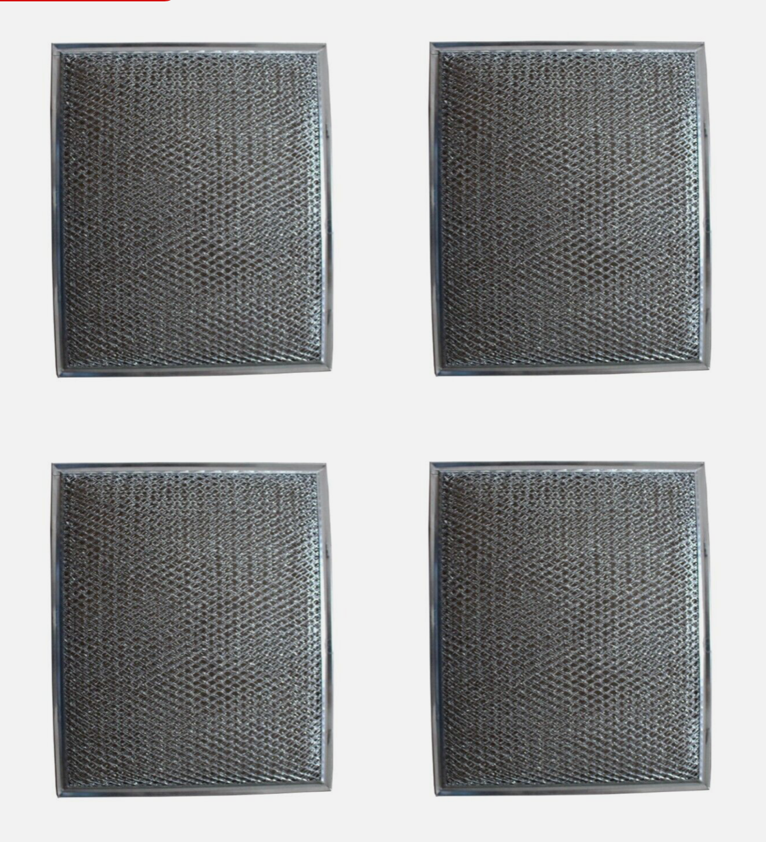 4 Pack Compatible Broan Model BP29 97006931 Aluminum Grease Range Hood F... - $19.70