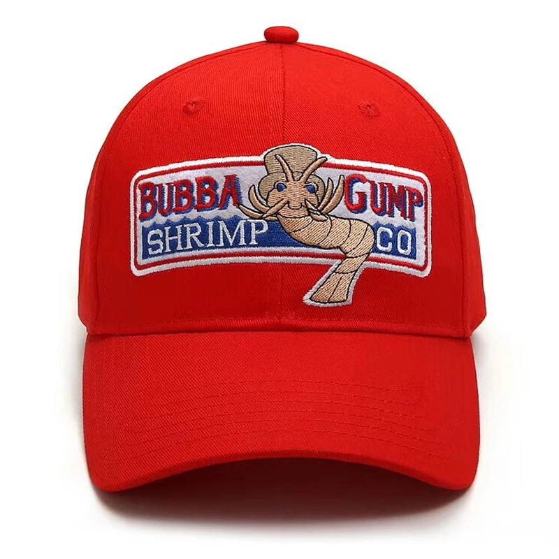 Fashion Design hat 1994 BUBBA GUMP SHRIMP Baseball cap men women Sport hats - £10.69 GBP