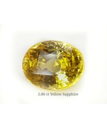 2.80 ct ceylon Yellow Sapphire loose gemstone by alifgems - £677.06 GBP
