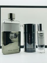 Gucci Guilty Pour Homme 3.0 Oz Eau De Toilette Spray 3 Pcs Gift Set image 6