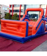 Hot Sell Obstacle Course Inflatable Bouncy Castle Funny Jumping Games  - $2,499.00