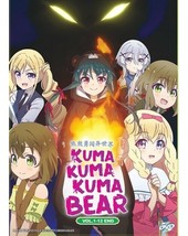 Kuma Kuma Kuma Bear Complete Tv Series VOL.1-12 End Dvd Reg All Ship From Usa - £14.51 GBP