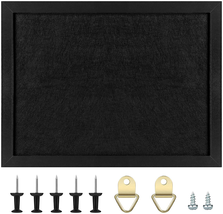 Cork Board Bulletin Board with Felt,Wood Framed Display Bulletin Board for Walls - £10.93 GBP