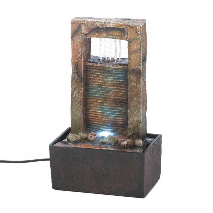 Cascading Water Tabletop Fountain - $44.72
