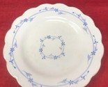 Johnson Brothers Blue Leaf Scalloped w/ Bands Gold Trim England - 9&quot; Din... - £14.00 GBP