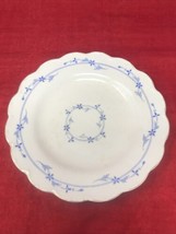Johnson Brothers Blue Leaf Scalloped w/ Bands Gold Trim England - 9&quot; Din... - $17.81