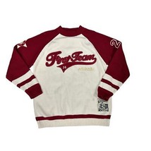 First Team Baseball Club 24 Rawblue Jeans VTG Sweater 100% Acrylic L Men... - $43.66