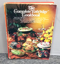 The Complete Everyday Cookbook 1500+ Vintage Recipes Hardcover, 1971 - £6.28 GBP