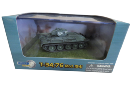 DRAGON ARMOR DIECAST METAL 1:72 SCALE " T-34/76 MOD. 1941 " NO. 60150 - $27.67