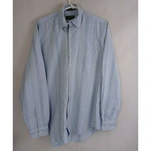 Vintage Colours By Alexander Julian Blue Casual Shirt Neck 15 1/2 Size 3... - £19.06 GBP
