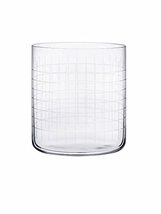 LaModaHome Finesse Grid Whisky Glass Premium Quality Bar Glasses for Drinking Bo - £20.57 GBP