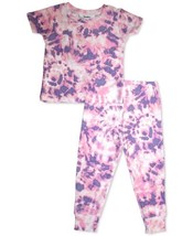 Roudelain Womens Matching Mommy &amp; Me Baby Tie-Dyed Pajama Set, 6 Months - £26.48 GBP