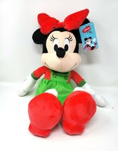 Just Play Disney Holiday 18-inch Large Plush Minnie Mouse - New - £23.58 GBP