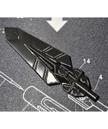 Transformers G1 3D Printed Replacement Grand Maximus Small Sword Black PLA  - $183.75 MXN