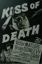 Kiss off Death - Victor Mature - Movie Poster - Framed Picture 11 x 14 - $32.50