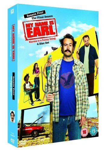 My Name Is Earl: Season 4 DVD (2009) Jason Lee Cert 15 4 Discs Pre-Owned Region  - £14.90 GBP