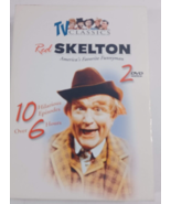 red skelton 2 DVD 10 episodes black and white full screen good not rated - $7.92