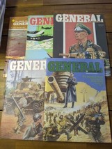 *No Game* Lot Of (5) Avalon Hill General Magazines 14(4) 18(6) 22(1) 24(2) 28(4) - £42.80 GBP