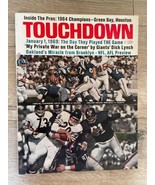 Touchdown Magazine NFL Football Inside The Pros 1964 Champions Green Bay... - $20.00