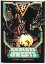 Dungeons &amp; Dragons Endless Quests Fantasy Art Refrigerator Magnet NEW UN... - £3.13 GBP