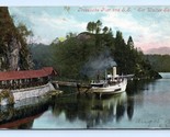 Trossachs Pier and SS Sir Walter Scott Scotland UDB Postcard C18 - $3.91