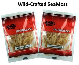 Wild Crafted Sea Moss ( Irish Moss) 2 pack - Angel Brand - £10.21 GBP