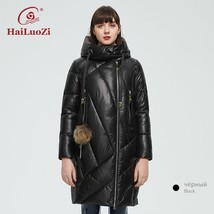 HaiLuoZi 2022 Fashion Parkas Women&#39;s Winter Jacket Women Coat New Long T... - £133.72 GBP