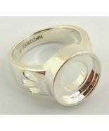 Kameleon Cut Out Shoulder Ring, Sterling Silver, Kr-15, Kr015  Size 6, New - $47.49