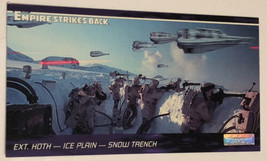 Empire Strikes Back Widevision Trading Card 1995 #20 Hoth Ice Plain - $2.48
