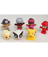 Fisher Price Little People Fireman Firegirl Pilot Equestrian Barbie Anim... - $205.46 MXN