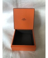 Hermes box for ring small square empty orange no pillow - €34,14 EUR