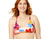 Time and Tru Womens 3X Floral X-Back Bikini Swim Top - $14.86