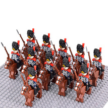 22pcs Napoleonic Wars Mounted Grenadiers of Old Guard Army Minifigure To... - £25.83 GBP