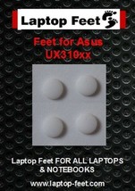 Laptop Feet for Asus UX310  ZENBOOK compatible kit gray (4 pcs self adhe... - $13.59