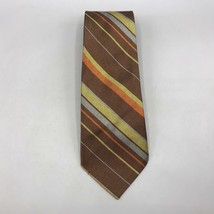 Vintage Acetate Tie Necktie Striped Classic 3&quot; - £15.63 GBP