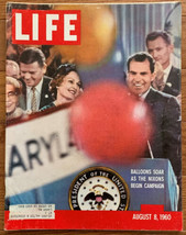 Life Magazine August 8 1960 Richard Nixon Grand Old Party Has a Brand New Team - £7.52 GBP