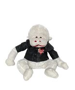 Dan Dee White Gorilla King of Hearts Motorcycle Leather Jacket Plush 21&quot; - €23,66 EUR