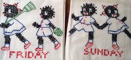 Pickaninny Twins DOW towel embroidery transfer pattern AM9212   - £3.86 GBP