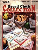 Leisure Arts Bread Cloth Collection Color Charts Counted Cross Stitch Pa... - $9.46