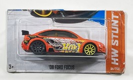 Hot Wheels HW Stunt 84/250 &#39;08 Ford Focus Orange (BRAND NEW) - $7.87