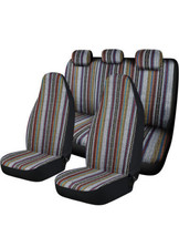 Blanket Car Seat Covers Full Set for Auto Truck Van SUV Baja Style Prote... - $19.79