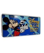 Vtg 80&#39;s Disney World MGM Studios Theme Park Mickey License Plate - £9.93 GBP