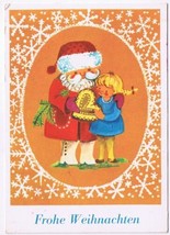 Postcard German Merry Christmas Frohe Weihnachten - £2.90 GBP