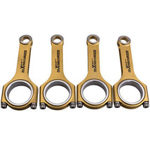 New Titanizing H-Beam Connecting Rod for VW 1.4T EA211 W/ ARP Bolts W/ Warranty - £329.04 GBP