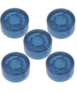 Mooer Candy Footswitch Pedal Stompbox Plastic Toppers 5-Pack BLUE Transp... - £6.61 GBP