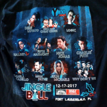 2017 IHeart Radio Jingle Ball Adult Medium Black Camila Cabello, Halsey ... - $17.59