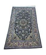 Handmade Vintage Persian Isfahan Rug 3.4&#39; x 5.7&#39; (105cm x 174cm), 1970s ... - $2,129.10 CAD