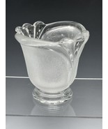 KIG Indonesia Frosted Glass Tulip Votive Candle Holder Vase 3.5&quot; - $24.66 CAD